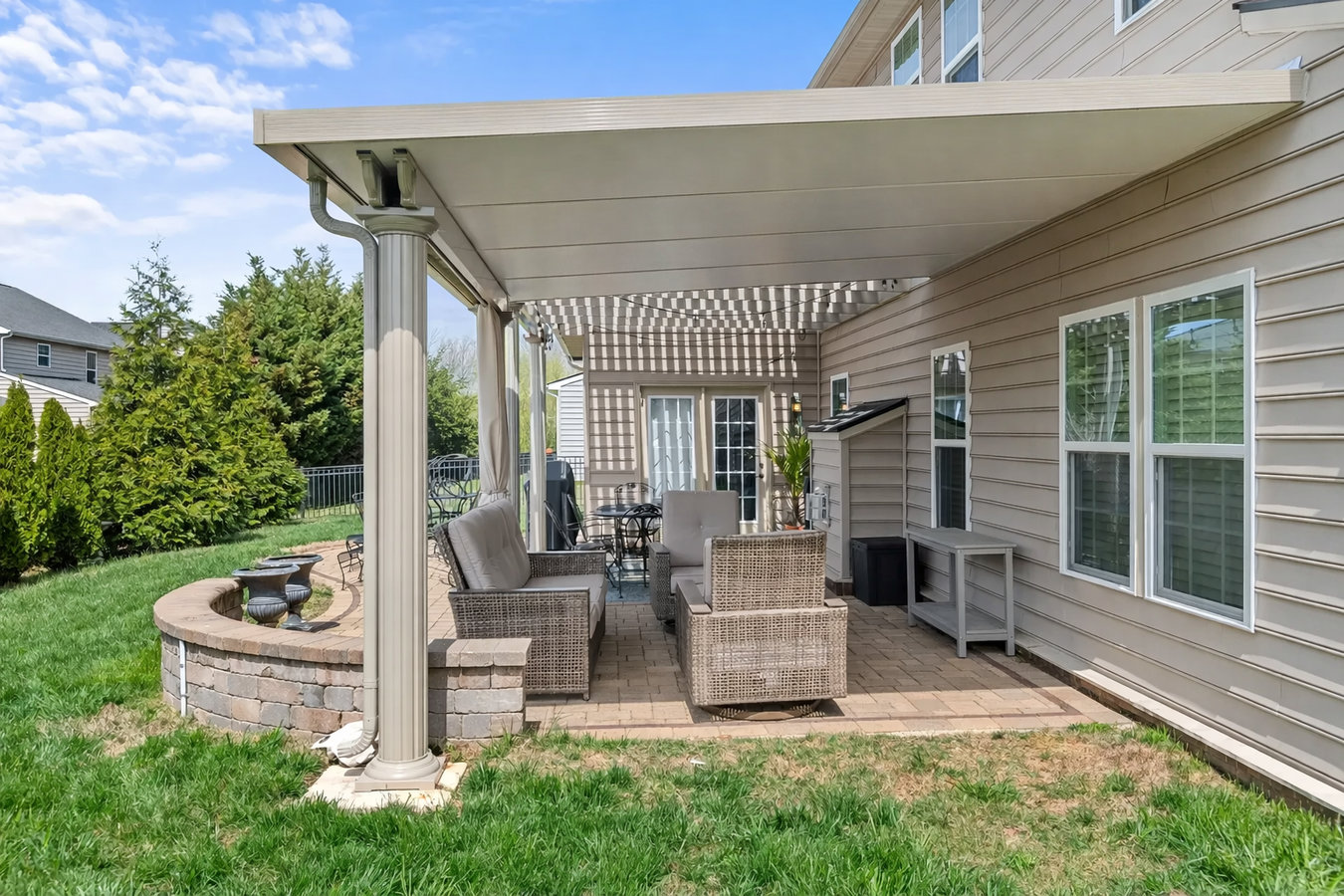 Patio cover installation in Hesperia, CA
